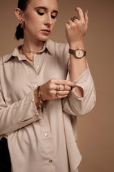 Relaxed Shirt - BEIGE